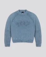 BLUE PARA KNIT