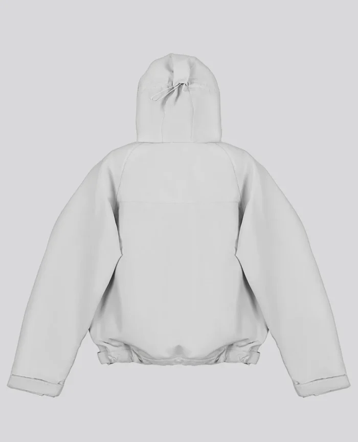 GREY WINDBREAKER JACKET - 1