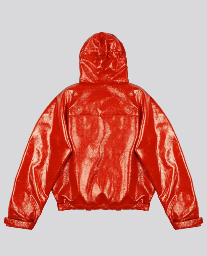 RED WINDBREAKER JACKET - 1