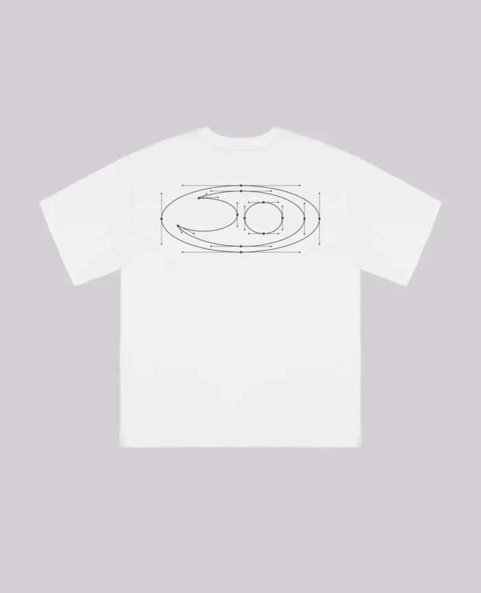 WHITE SEGMENT T-SHIRT